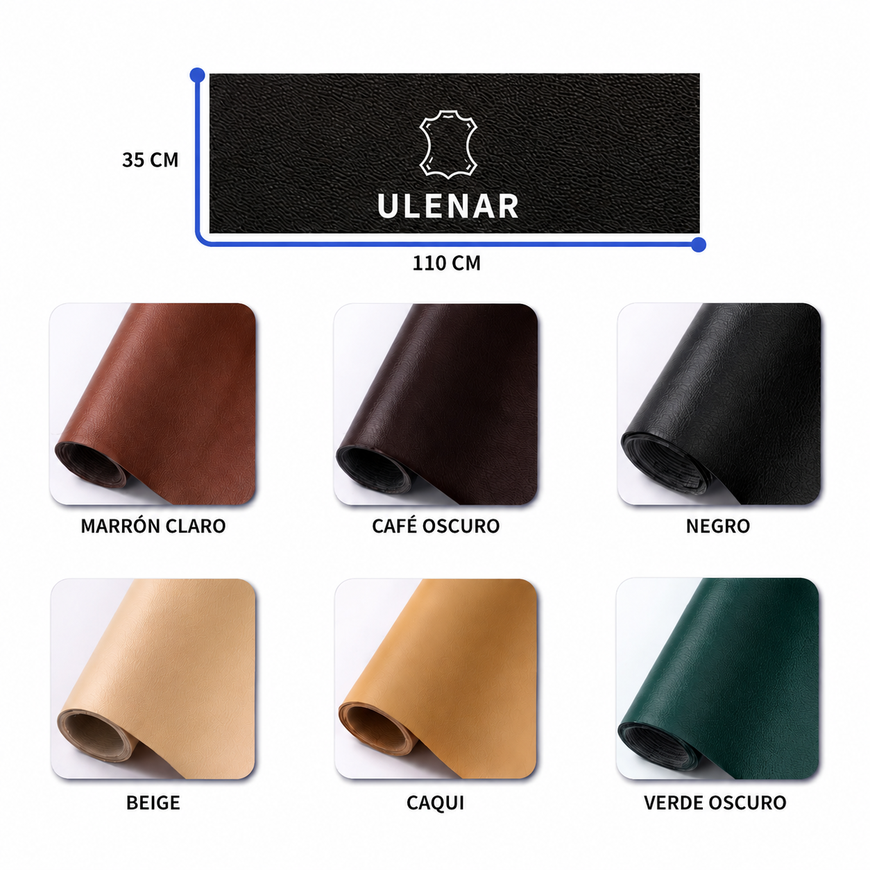 TAPIFLEX- PARCHE DE CUERO ADHESIVO IMPERMEABLE