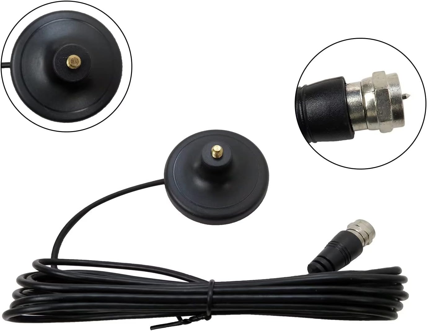 ANTENA TV DIGITAL 2X1 FULL HD DE IMÁN INTERIOR