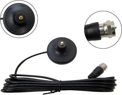 ANTENA TV DIGITAL 2X1 FULL HD DE IMÁN INTERIOR