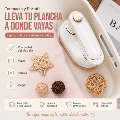 VAPOGO PLANCHA COMPACTA VAPOR PORTATIL TECNOLOGIA IMPORTADA