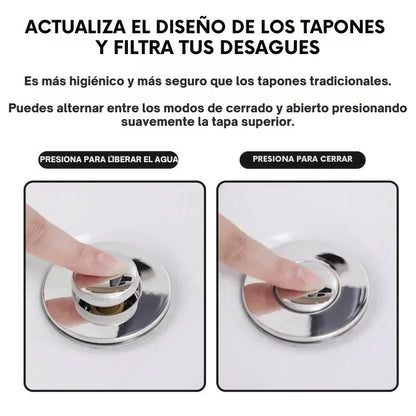DRENAPRO - TAPON FILTRO DE DRENAJE ACERO INOXIDABLE