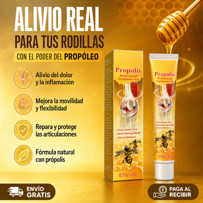 ALIVIA TUS DOLORES CON NUESTRA CREMA DE PROPOLIS AHORA CON UNA FORMULA AVANZADA PAARA TU ALIVIO Y DESCANSO