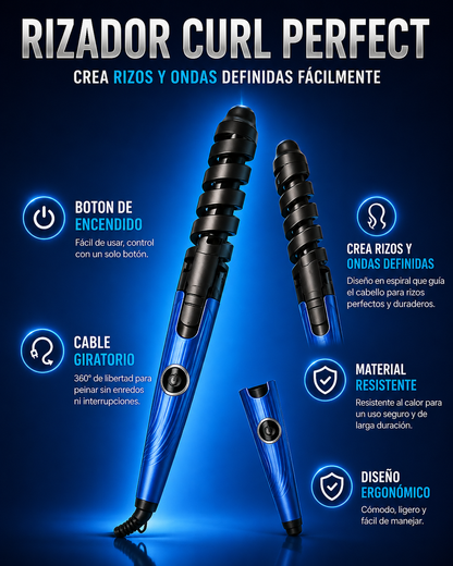 COMBO TITANIUM 4 EN 1 PLANCHA+RISADOR+CEPILLLO SECADOR + REGALO PEINE PROFESIONAL